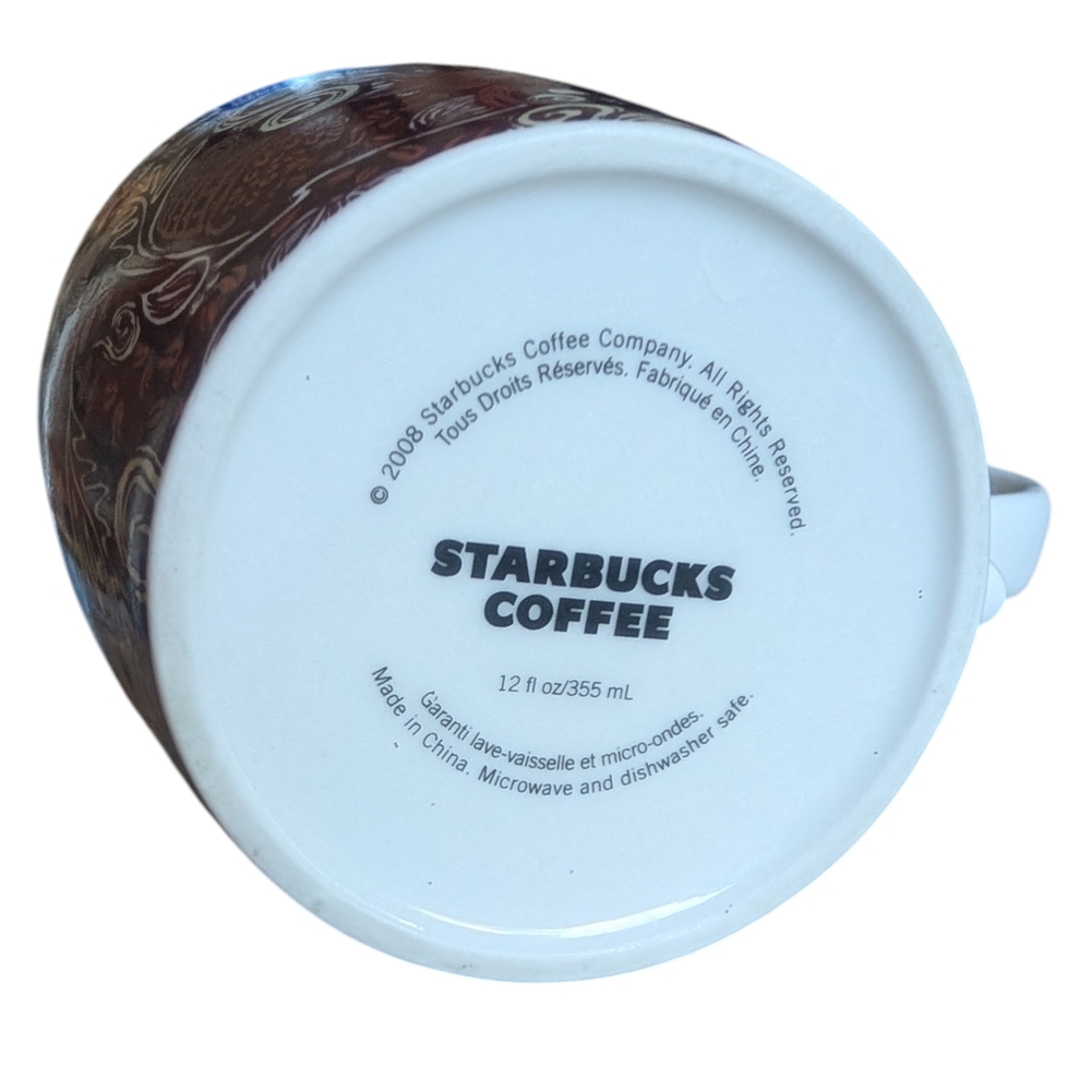 2008 Release Starbucks 35th Anniversary Siren Mermaid Coffee Mug - 12oz - Picture 7 of 8